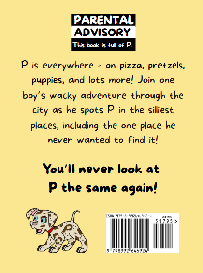 PREORDER Autographed Copy of P on Your Pants (Hardcover)