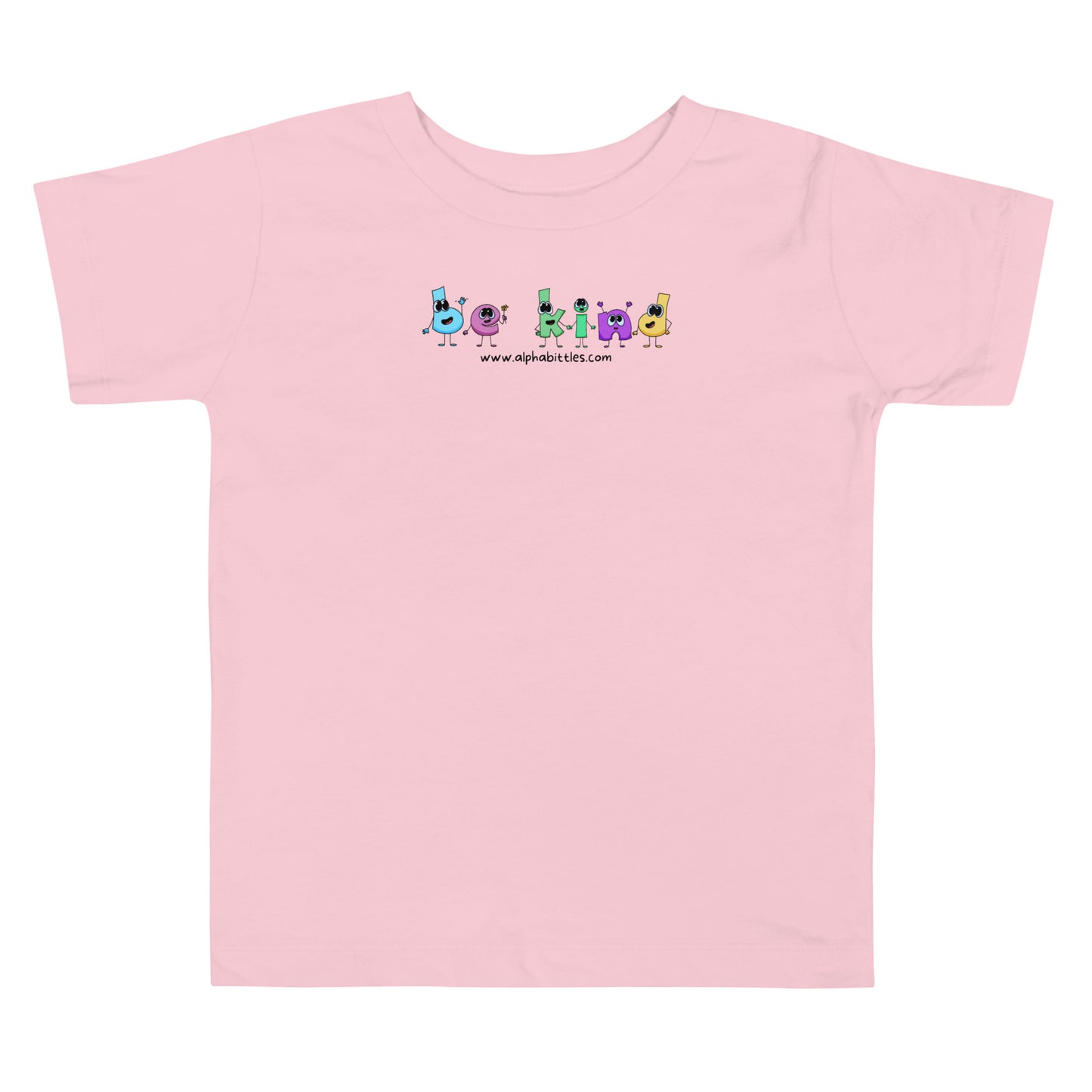 Alphabittles Be Kind Toddler Short Sleeve Tee