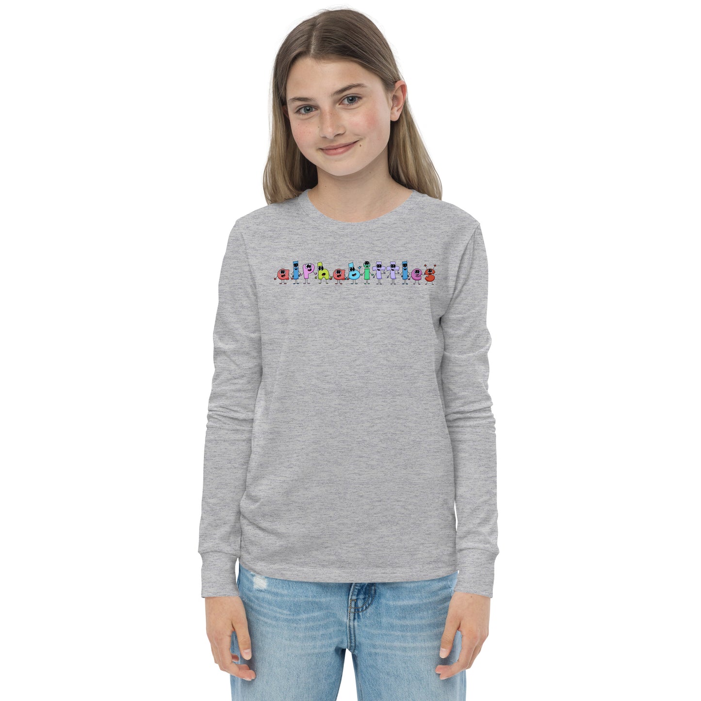 Alphabittles Youth long sleeve tee
