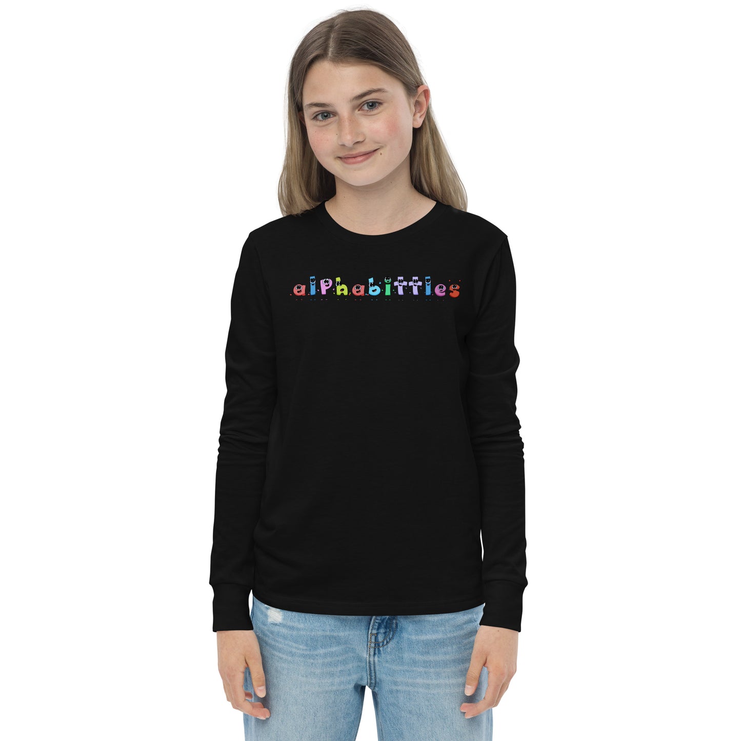 Alphabittles Youth long sleeve tee