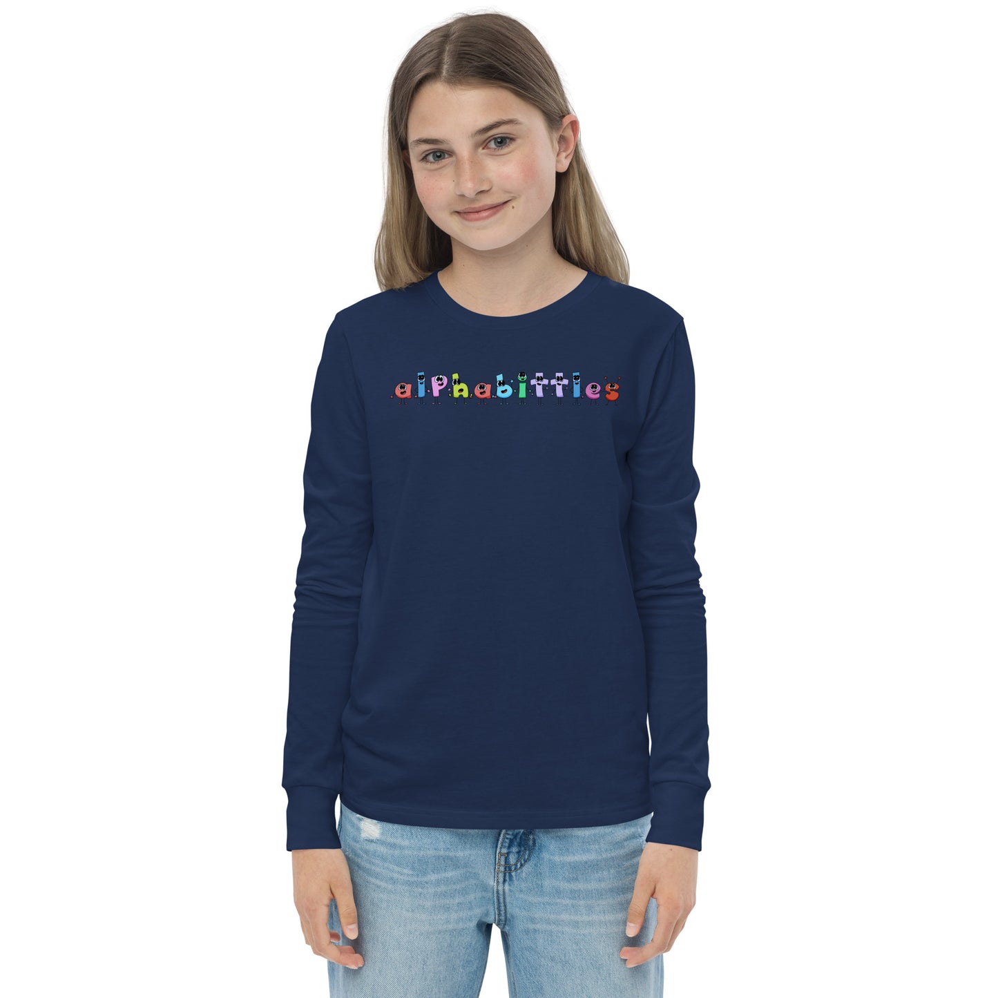 Alphabittles Youth long sleeve tee