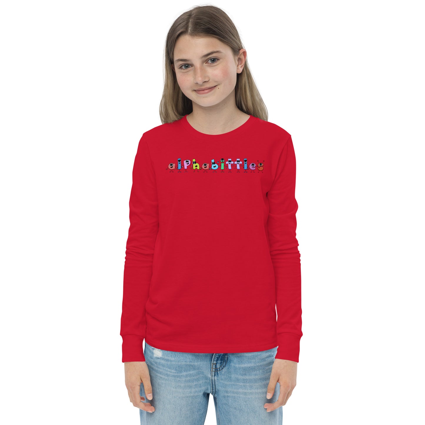 Alphabittles Youth long sleeve tee