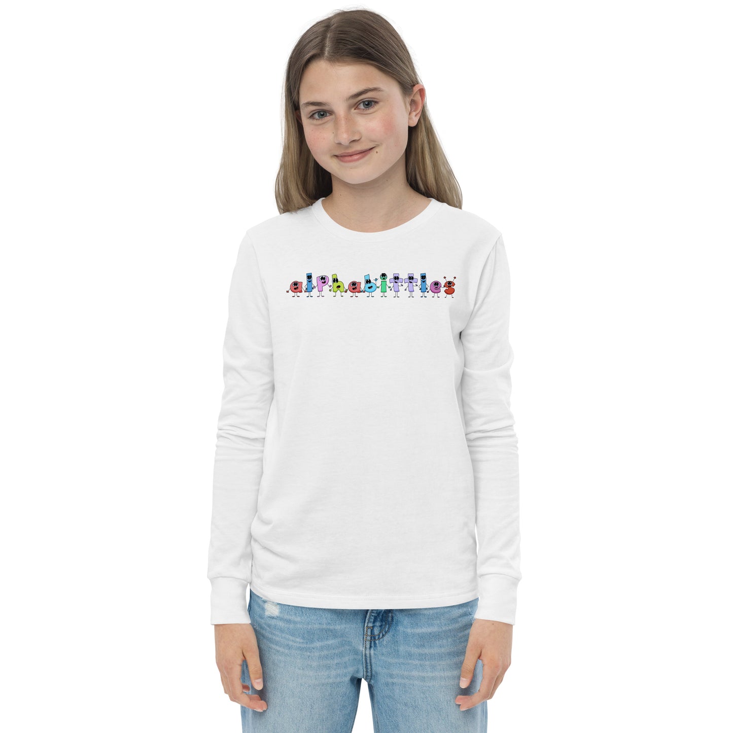 Alphabittles Youth long sleeve tee