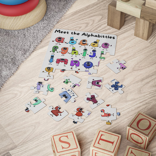 Meet the Alphabittles Kids' Puzzle, 30-Piece