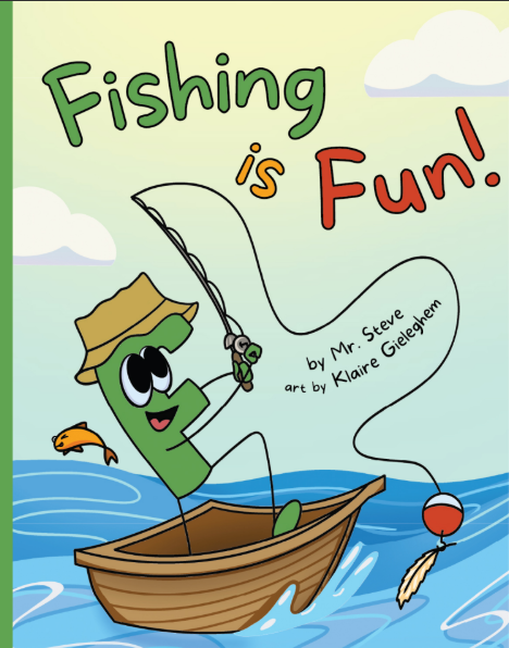 PREORDER Autographed Copy of Fishing is Fun! (Hardcover)