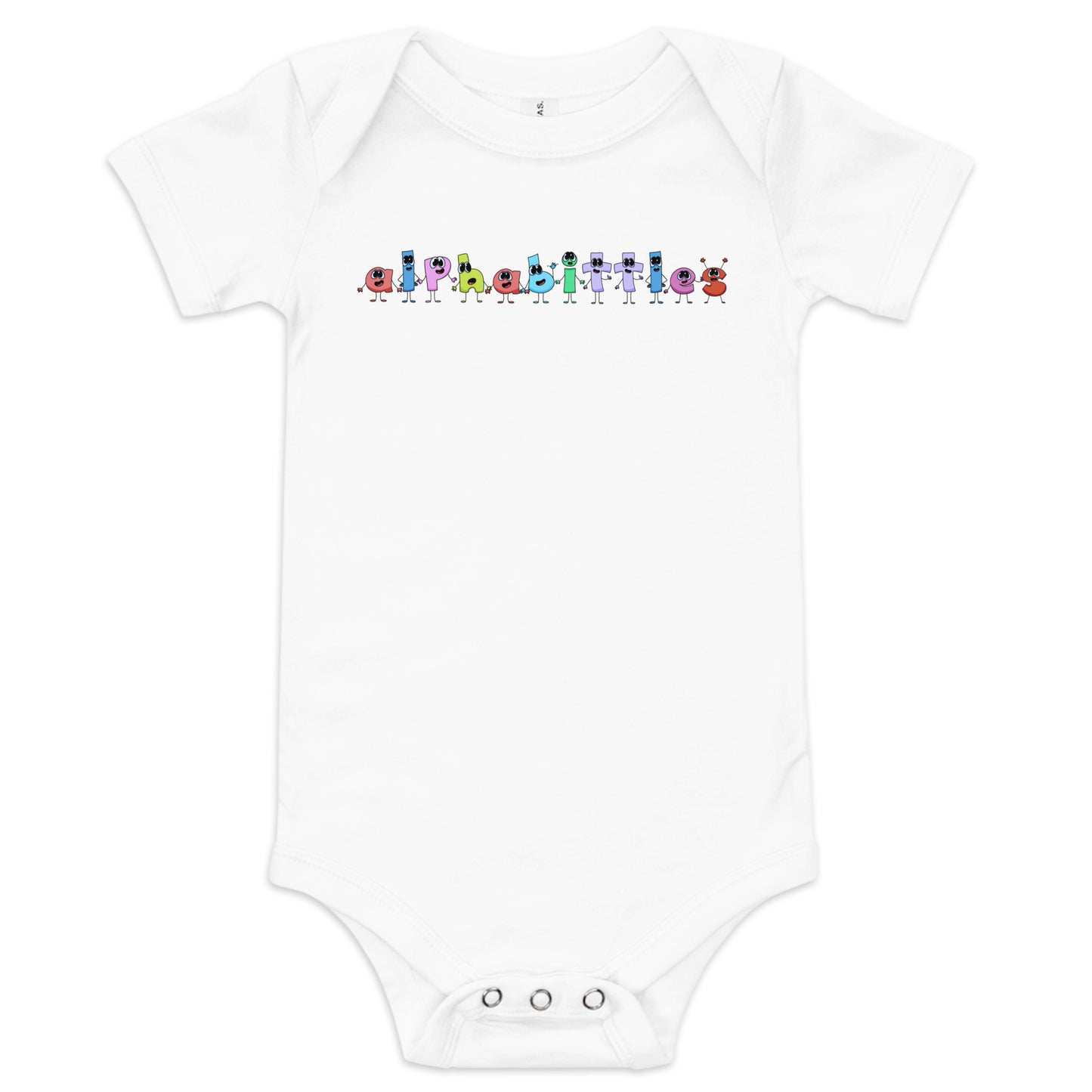 Alphabittles Baby short sleeve one piece