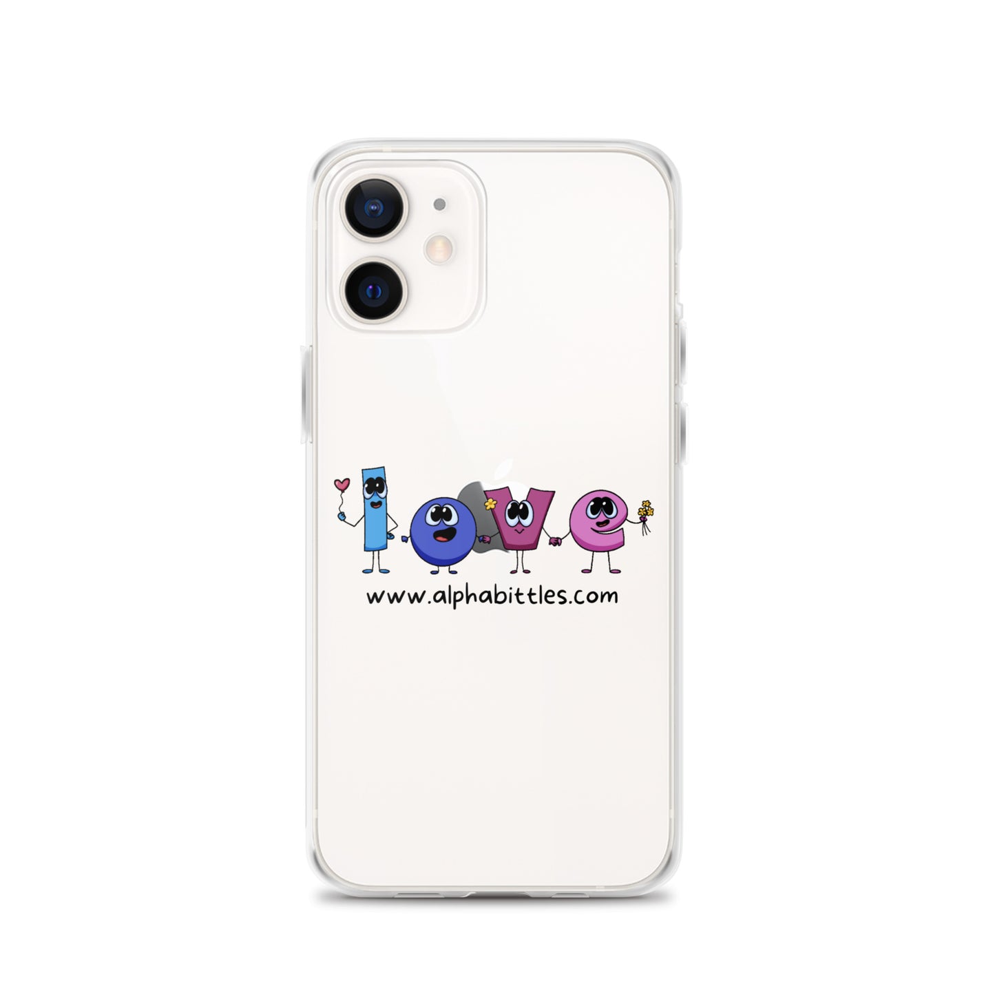 Alphabittles Love Clear Case for iPhone®