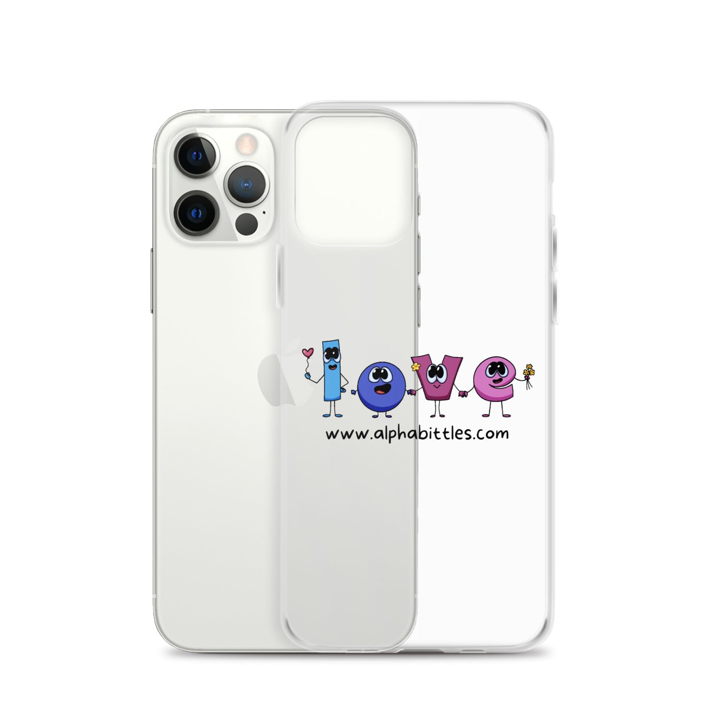 Alphabittles Love Clear Case for iPhone®