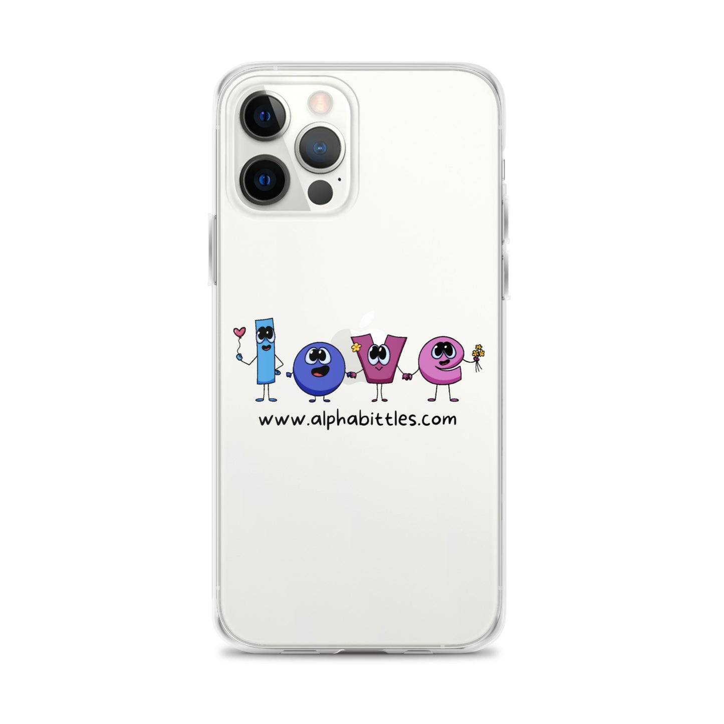 Alphabittles Love Clear Case for iPhone®