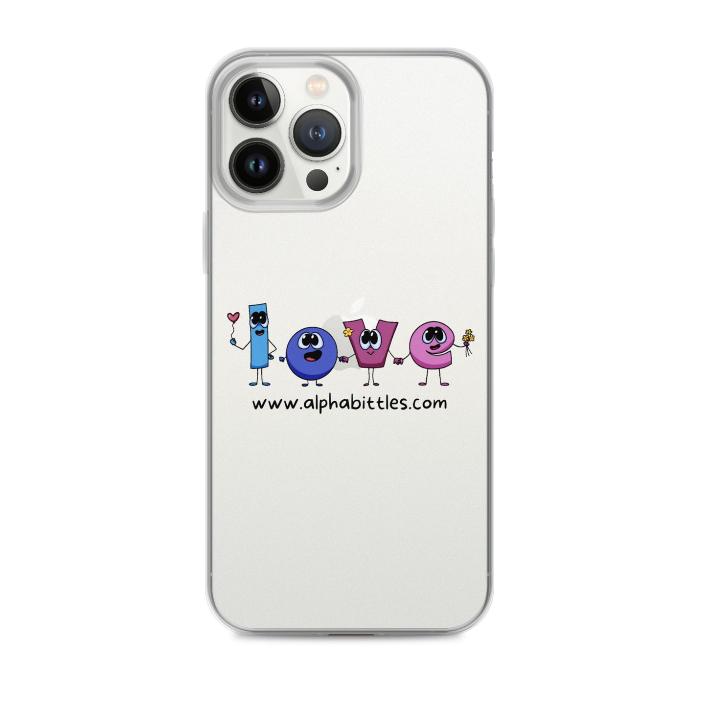 Alphabittles Love Clear Case for iPhone®