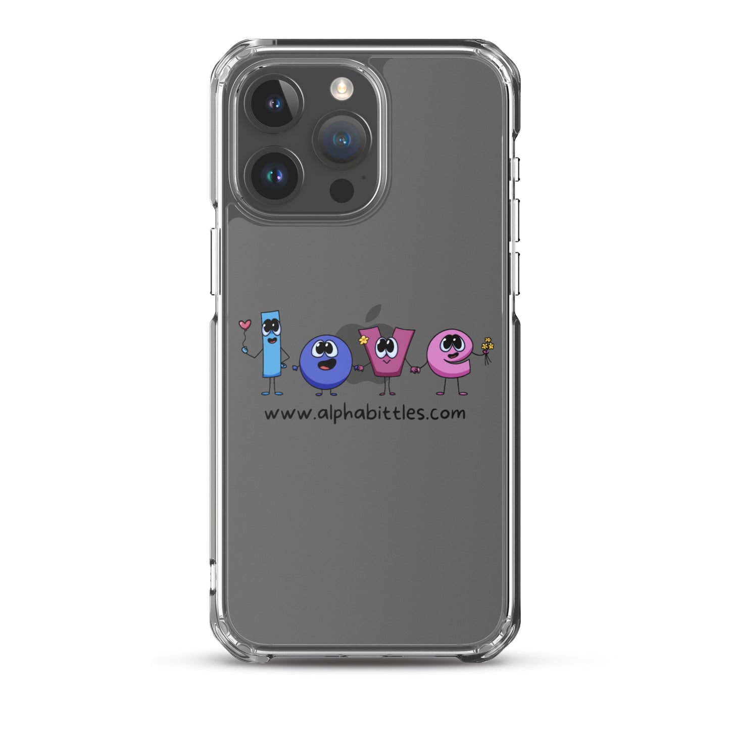 Alphabittles Love Clear Case for iPhone®