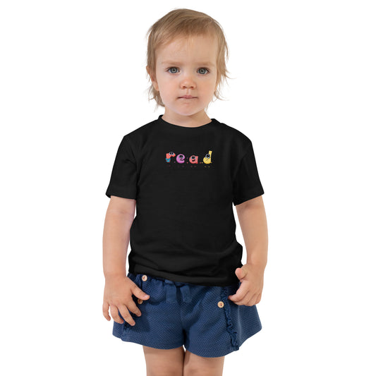 Alphabittles Read Toddler Short Sleeve Tee