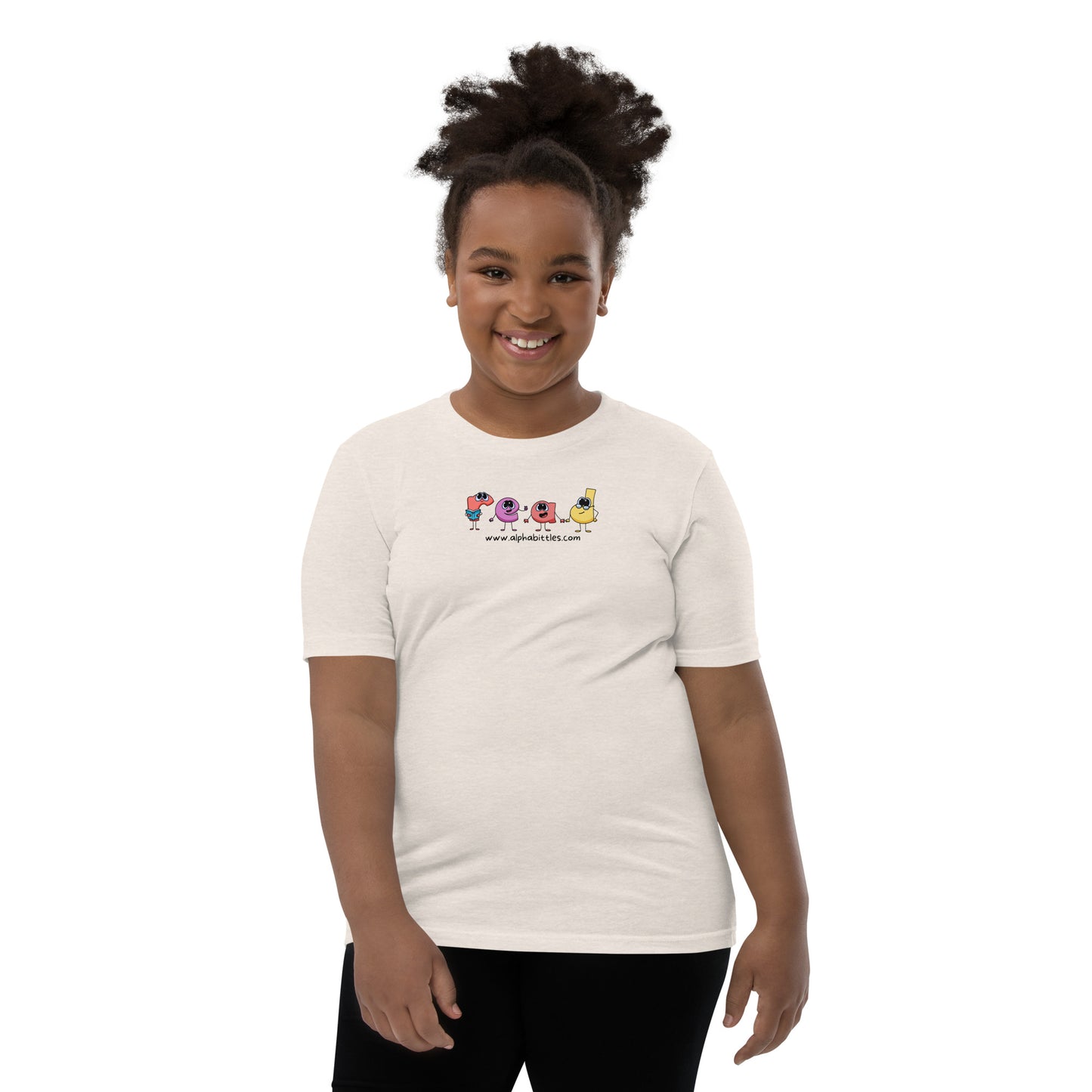 Alphabittles Read Youth Short Sleeve T-Shirt