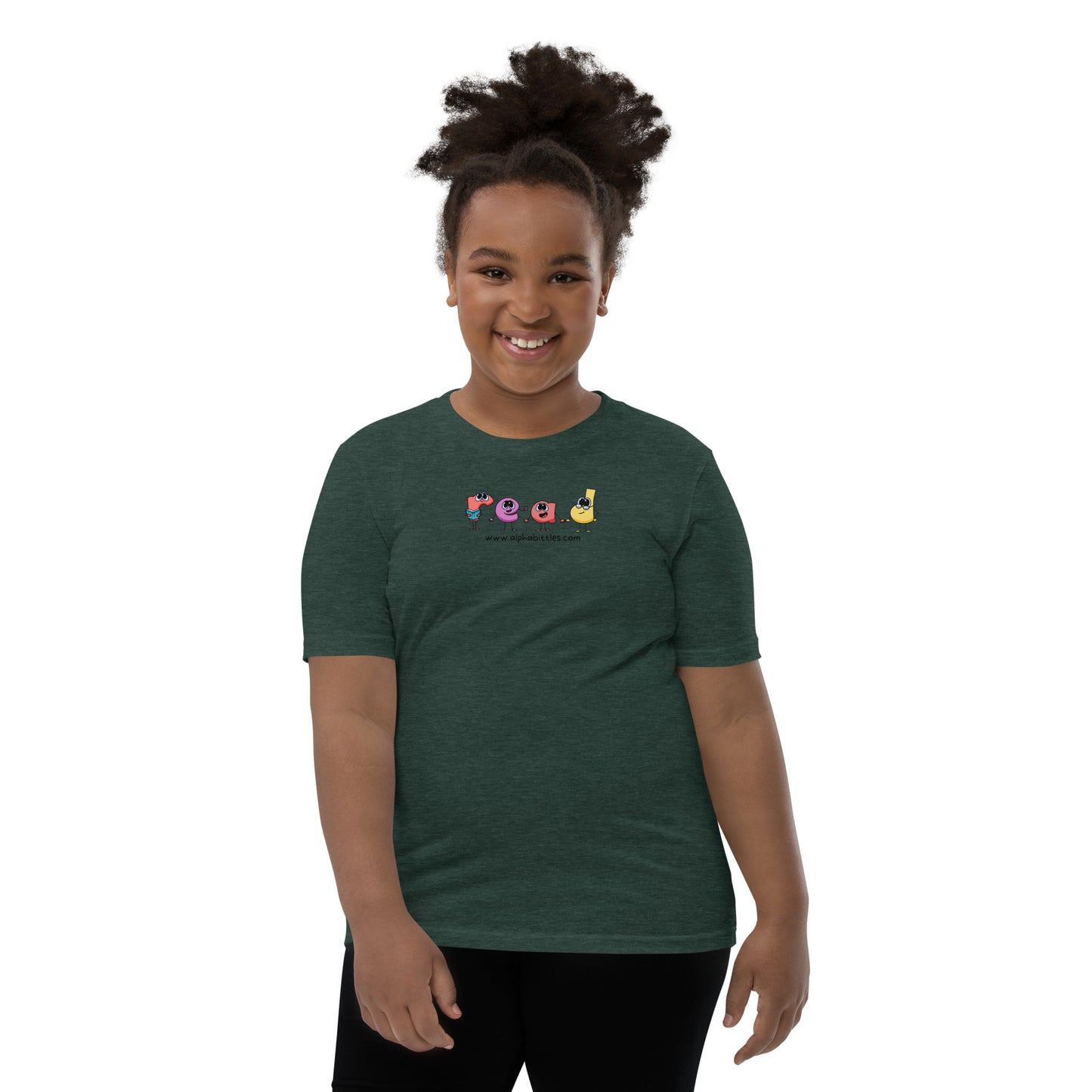 Alphabittles Read Youth Short Sleeve T-Shirt