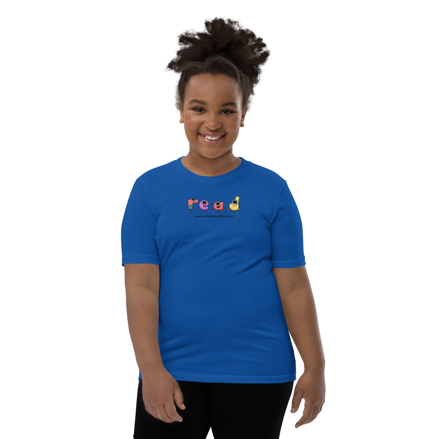 Alphabittles Read Youth Short Sleeve T-Shirt